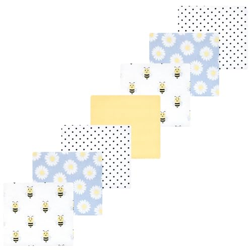 Image of Luvable Friends Little Treasure Flannel Receiving Blankets 7pk