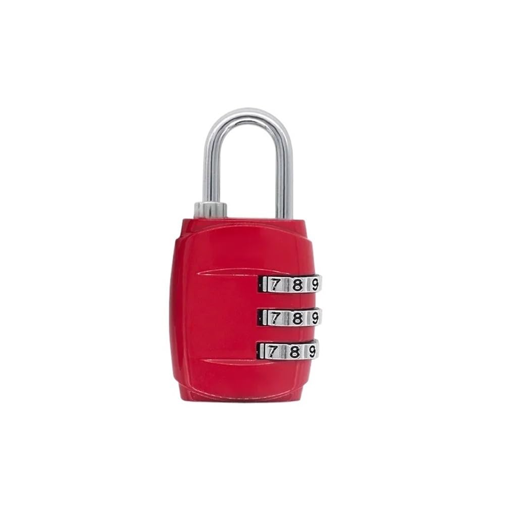 Gnyvzxplq A2 Suitcase Locks, Password Combination Lock For Luggage Metal Code Padlock Travel(A2)