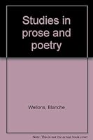 Studies in prose and poetry B00089SJGA Book Cover