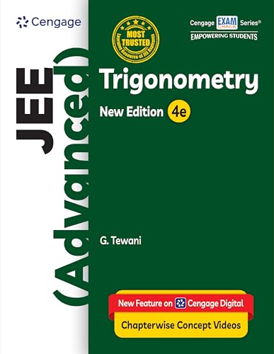Image of C.E.N.G.A.G.E. JEE Advanced Mathematics - G. Tewani - Algebra + Calculus + Vector 3D + Coordinate Geometry + Trigonometry - Combo Set of 5 Books - ... Videos - 4th /Ed. For 2027 JEE Advanced Exams