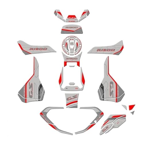Réservoir moto autocollant de protection époxy 3D pour R1300GS Trophy 2025