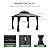 LUXIJOY 12' x 12' Hardtop Gazebo, Aluminum Frame with Double Galvanized Steel Roof, Outdoor Metal Gazebo with Netting & Curtains for Backyard, Garden, or Deck, Grey