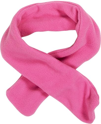 Playshoes Unisex Kinder Fleece-Steckschal Winter-Schal, pink, one...