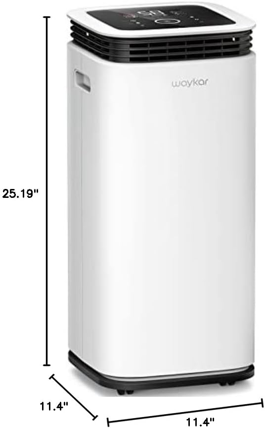 Waykar Dehumidifier dimensions