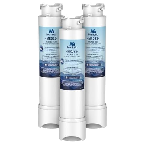 MARRIOTTO EPTWFU01 Water Filter Replacement, Compatible with Frigidaire EPTWFU01, EWF02, Pure Source Ultra II, 3 PACK Cover
