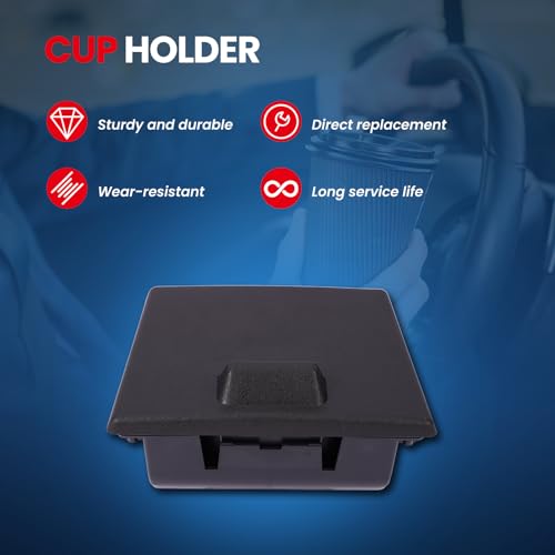 Portavasos MOCA negro compatible Ford Super Duty 2008-2016 miniatura 2