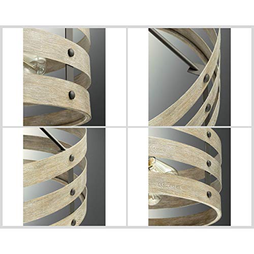 Gulliver Collection 4-Light Coastal Pendant Light Graphite #TOP6