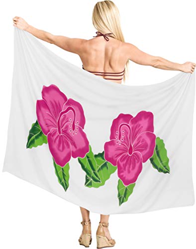 Preisvergleich Produktbild LA LEELA Bademode Badeanzug verschleiern Wickelbadebekleidung Frauen Sarong Pool Abnutzungs Wrap Badeanzug Resort tragen Rot
