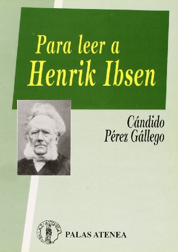 Portada de Para leer a Henrik Ibsen