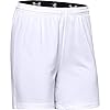 Under-Armour-Womens-Microthread-Match-Shorts Under Armour Women's Microthread Match Soccer Shorts , White (100)/Black , Medium