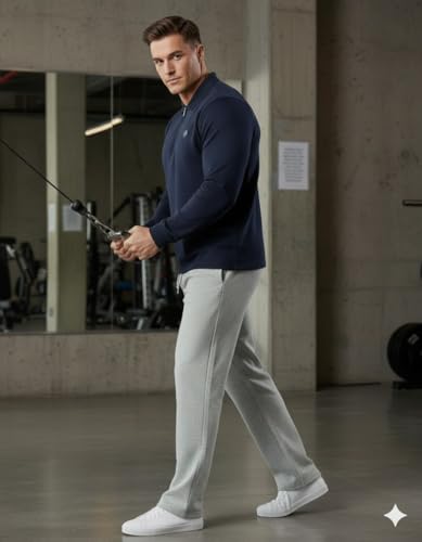 Image of Volex Men Full Sleeve T-Shirt and Jogger Set|Track Suit for Men | Sports Wear Gym Running Jogging Walking Workout Outfit | Full Sleeve T Shirt with Jogger Track Pant Lower