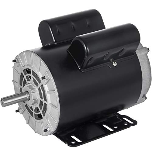 Mophorn 3 HP Electric Motor 1 Phase AC Motor 3450rpm 60Hz 56 Frame SPL Rot-CCW Air Compressor Motor, 115/230V