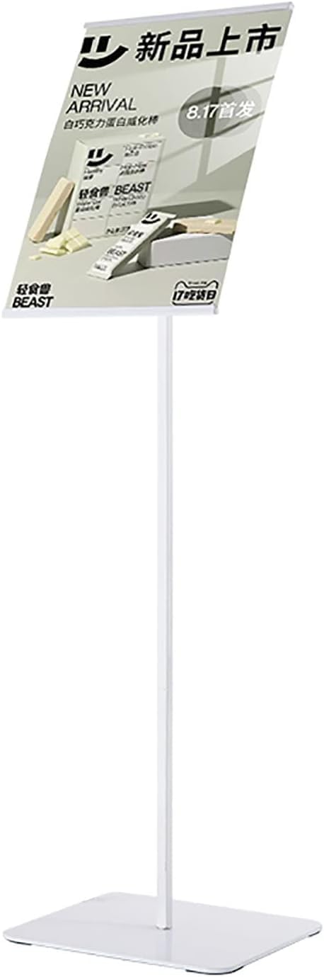 Support Affichage Rotatif Porte-affiche Sur Pied VEVOR - Panneau 420x297 Mm, Hauteur Réglable 85-135 Cm - Base Lestée Eau/sable - Rotation 360° - Pour Menu, Info, Mariage VEVOR Porte-affiche Support Affichage Rotatif Porte-affiche Sur Pied VEVOR - Panneau 420x297 Mm, Hauteur Réglable 85-135 Cm - Base Lestée Eau/sable - Rotation 360° - Pour Menu, Info, Mariage VEVOR Porte-affiche