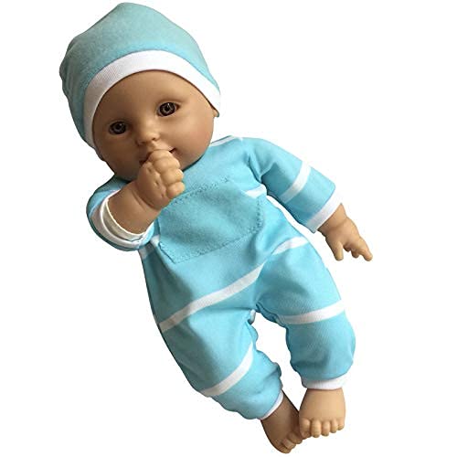 The New York Doll Collection 11 Zoll /28cm Hispanic weich Körper Puppe im eschenkkarton (Bonus Schnuller inklusive) – Bild 5