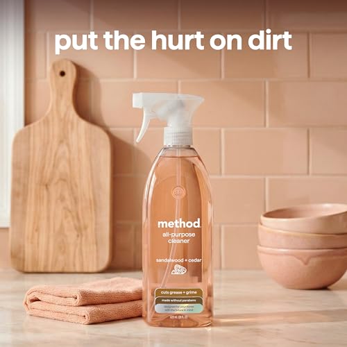 method All-Purpose Cleaner Spray, Sandalwood + Cedar, 28 fl oz, 4 pack - image 8
