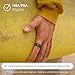 Oura Ring Gen3 Heritage - Stealth - Size 7 - Smart Ring - Size First with Oura Ring Gen3 Sizing Kit - Sleep Tracking Wearable - Heart Rate - Fitness Tracker - 5-7 Days Battery Life