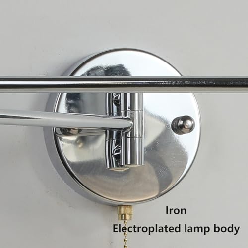 Iluminación de pared E27 regulable en ángulo para escritorio y sala de estar 4