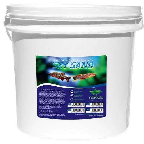 Areia Sky Sand pH 7.2-7.6 balde 25 kg