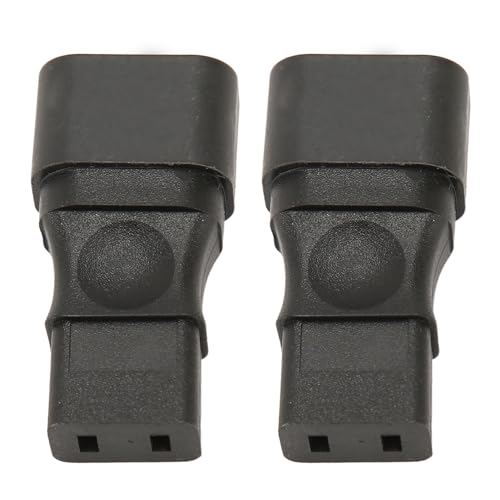 IEC320 C14 a C9 Adattatore di Alimentazione Corrente Stabile 6A 250 V per il Computer della Sala Server 2pcs
