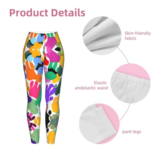 Leggings de compresión de alta elasticidad suaves y estampados 6