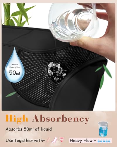Image of Incontinence Underwear for Women Heavy Flow, Leak-Proof Panties High Waist