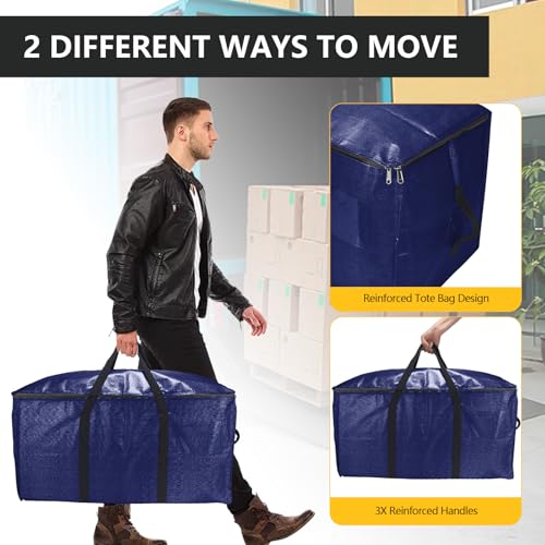 50% Off Extra Large Storage Bags Set with Backpack Straps - Image 4