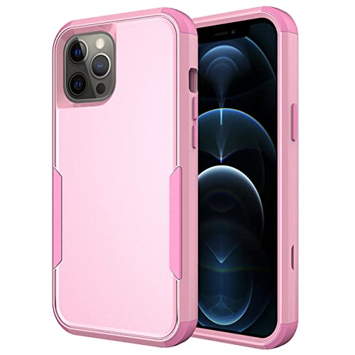 Coque iPhone 6 antichoc HUILUN rose en TPU et PC rigide triple couche