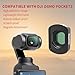 Wide-Angle Lens Compatible with DJI Osmo Pocket 3, Magnetic Attach/Multi-Coated/Optical Glass