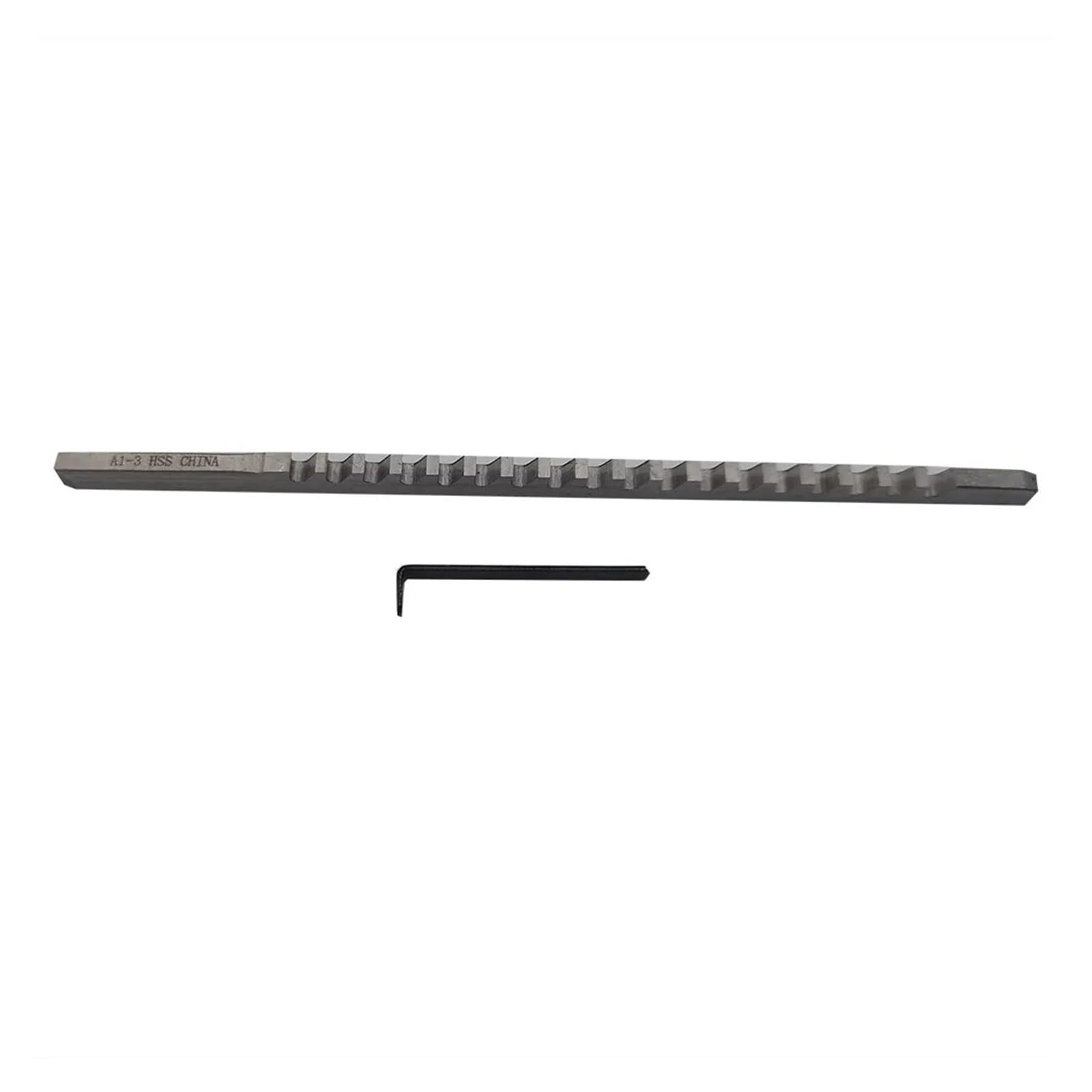 3mm Push-Type Keyrow Broach A1 Metryczny rozmiar HSS Keyrow Narzędzie tnące Nóż do obróbki metalu CNC Router
