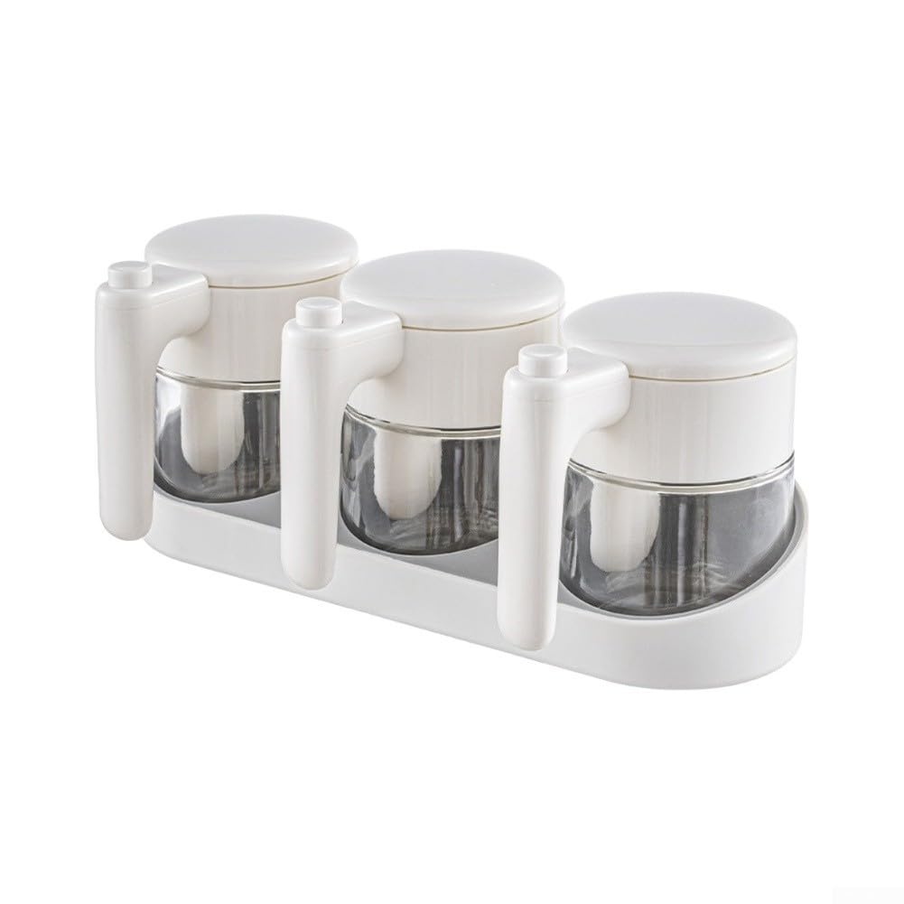 Recipiente para especias, 350 ml, apilable, organizador de cocina