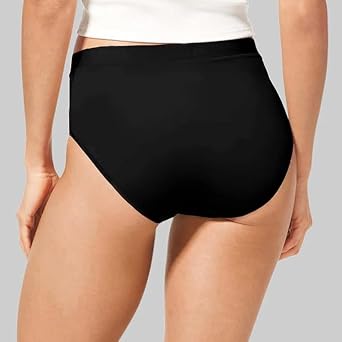 Tommy John Cool Cotton Women's Underwear, High Rise Briefs, Fabric Breathable Underwear, High Waisted Full Coverage Panties