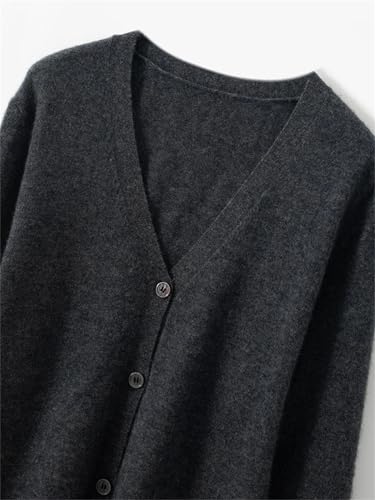 Men's Cable Knit Cardigan Sweater Winter Casual Merino Wool Sweater V Neck Long Sleeve Knitted Sweater2