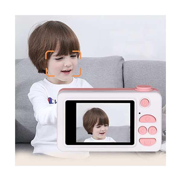 Upgrow Kinder Kamera Niedlich Digital Kamera 2.0 Zoll LCD Display, HD 1080P Kamera für Kinder mit Cartoon Aufkleber… – Bild 7
