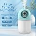 Imagen de Humidificador astronauta de 260 ml con USB para dormitorio