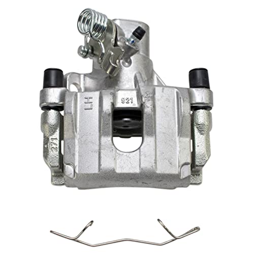 Image of TRQ Front and Rear Brake Caliper Set Zinc Coated Brackets Compatible with 2012-2016 Ford Focus