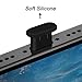 Fanoshon 20x USB C Dust Cover Plugs Black Anti Dust Silicone Type C Charging Port Protection Cap Compatible with iPhone 16 15 Plus Pro Max/Samsung S24-S20/MacBook/iPad/Pixel Wireless Charging Friendly