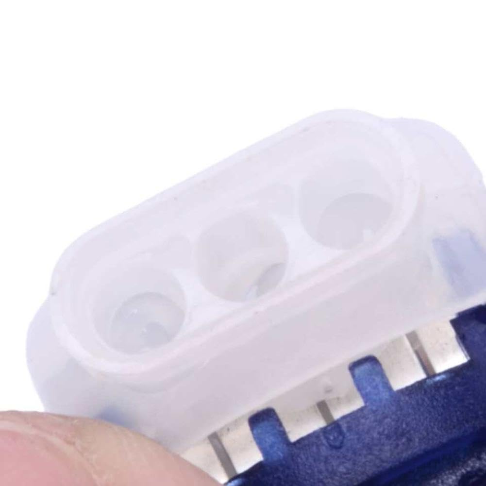 Connecteurs de fils électriques à 3 voies, ensemble de 20 pièces compatibles avec tondeuse automatique de jardin extérieur, tondeuse à gazon