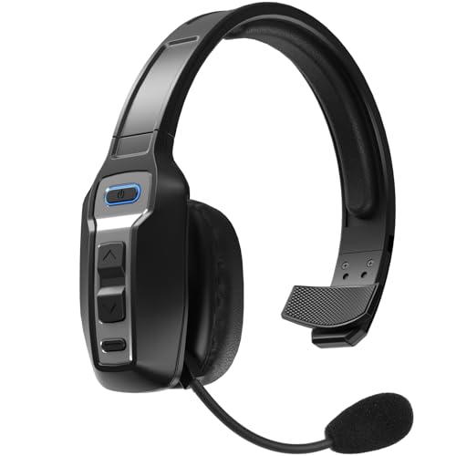 ShinePick Cuffia con Microfono per PC - Auricolari Bluetooth Cuffie