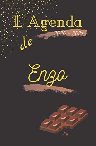 Télécharger L’agenda de 2020-2021 « Enzo »: [Format Agenda 13,3x20,3 cm|108 pages][Objet école/planning] Ag Gratuit
