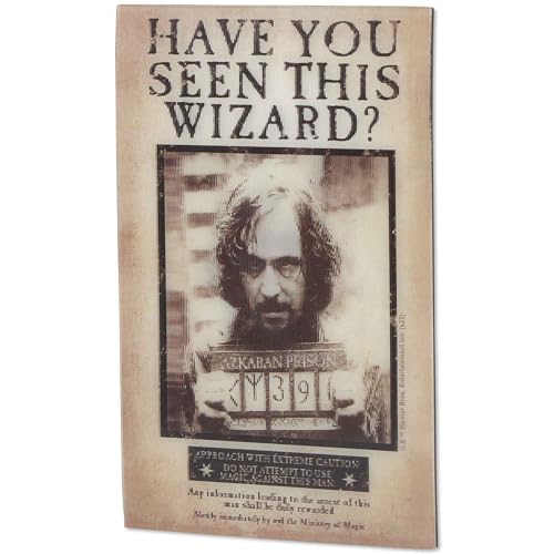 Imán metálico Harry Potter Sirius Black rectangular miniatura 2