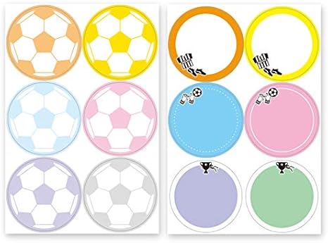 Amazon Co Jp プロモ 色紙シール 部活シリーズ 40mmシール 12名分 1セット サッカー 文房具 オフィス用品 Amazon Co Jp プロモ 色紙シール 部活シリーズ 40mmシール 12名分 1セット サッカー 文房具 オフィス用品