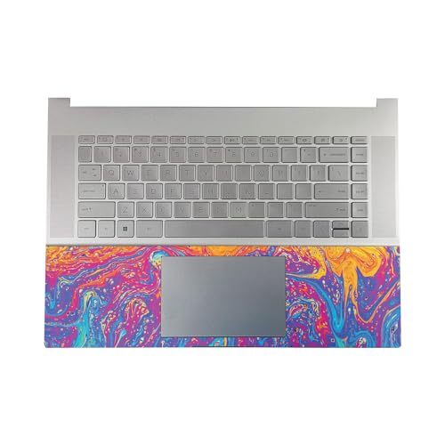 Image of Gaming Skin Compatible with HP Envy x360 16 inch (2023) - Paint Currents - Premium 3M Vinyl Protective Wrap Decal Cover - Easy to Apply | Crafted in The USA by MightySkins