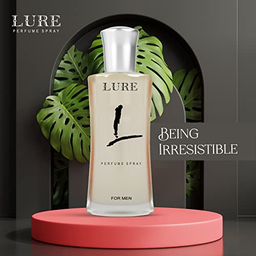 Image of LURE Perfume Spray for Men | Fresh Scent | Luxury Perfume | Premium perfume | Body spray Deep Freshness (50ml) | Long Lasting Fragrance | Perfect For Everyday Use | Luxury & Distinction |