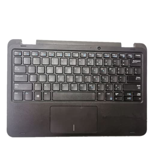 Clavier pour Dell Latitude 3180 avec repose-poignet et pavé tactile noir disposition US