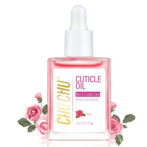 CHUCHU Nail Repair and Growth Serum: Natural Plant Strengthening Serum - Nail Cuticle Care for Women Men Home Salon Gift (Rose)