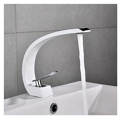 Mitigeur vanité eau chaude froide sans fuite en laiton résistant