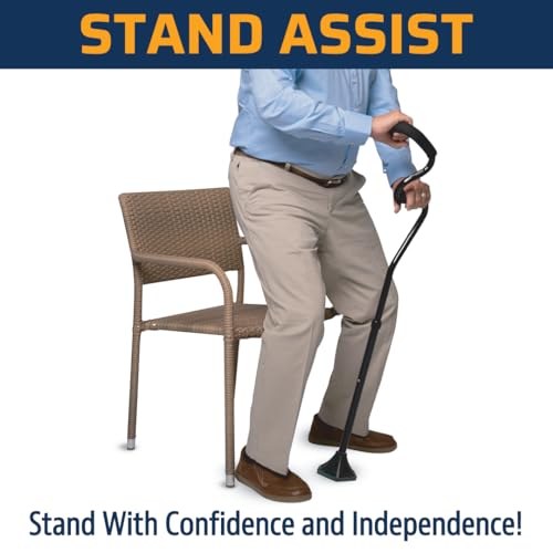 StrongArm-Comfort-Cane-Self-Standing-Lightweight-Adjustable-Walking-Cane-Stabilizes-Wrist-Provides-Extra-Support-Stability-Ergonomic-Forearm-Grip-Canes-for-Men-Women