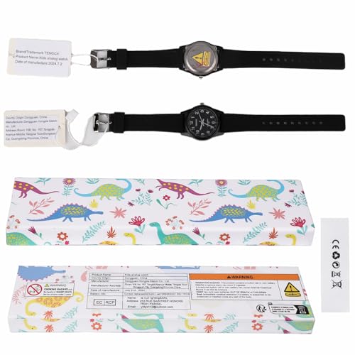 Tenock 6088-001 Kids Analog Watch For Boys Girls Time Teaching 50M Waterproof Kids Watches Easy To Read thumb #5