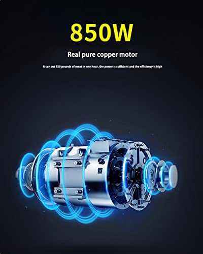 Cortadora eléctrica de carne acero inoxidable 3.5 mm miniatura 5