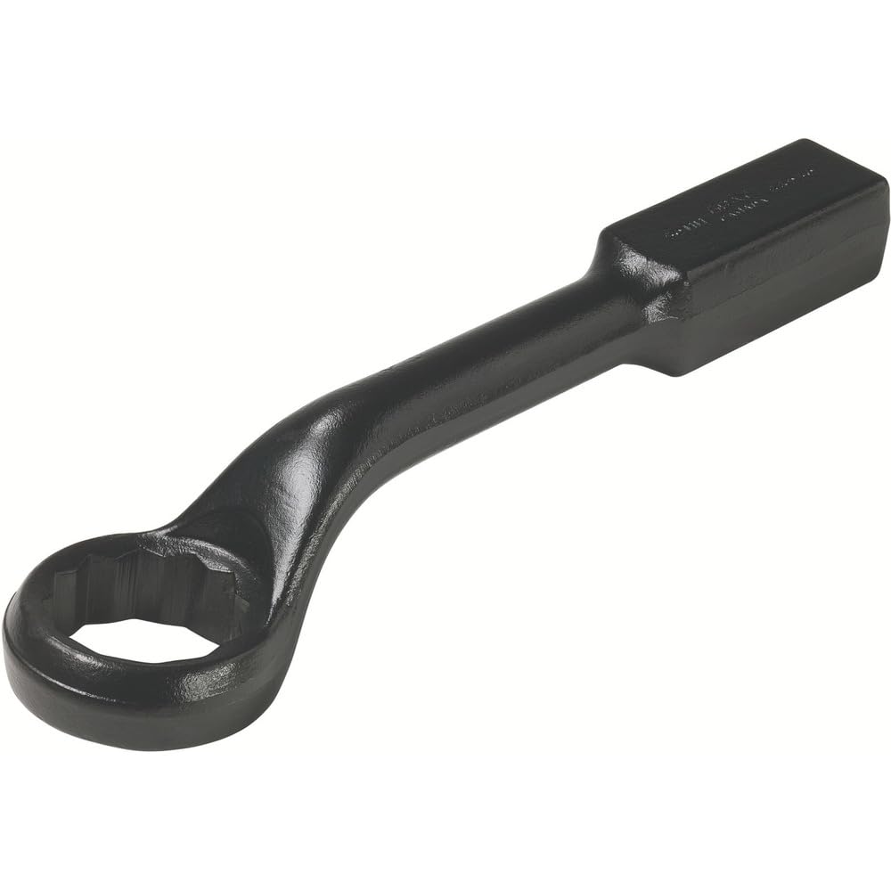 Cle contrecoudee a frapper 41 avec profil en acier forge monobloc